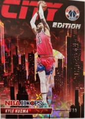 Kyle Kuzma [Hyper Red] #25 Basketball Cards 2023 Panini Hoops City Edition Prices