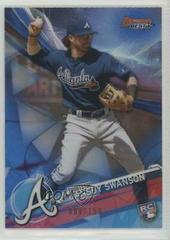 Dansby Swanson [Blue Refractor] #61 Baseball Cards 2017 Bowman's Best Prices