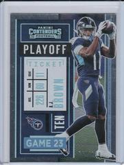 A. J. Brown [Playoff] #10 Football Cards 2020 Panini Contenders Prices