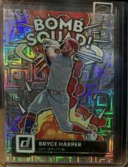 Bryce Harper [Vector] #BS-9 Baseball Cards 2022 Panini Donruss Bomb Squad Prices