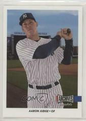 Aaron Judge Baseball Cards 2017 Topps Archives Snapshots Prices