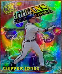 Chipper Jones [Refractor] #OTG22 Baseball Cards 2000 Topps Chrome Own the Game Prices