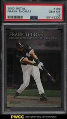 Frank Thomas #109 Baseball Cards 2000 Metal Prices