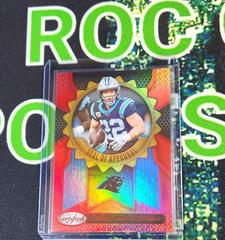 Christian McCaffrey [Red] Football Cards 2022 Panini Certified Seal of Approval Prices