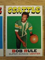 Bob Rule Basketball Cards 1971 Topps Prices