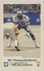 Thomas Henderson Football Cards 1979 Cowboys Police Prices
