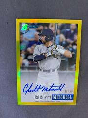 Garrett Mitchell [Refractor] Baseball Cards 2021 Bowman Heritage Chrome Prospect Autographs Prices