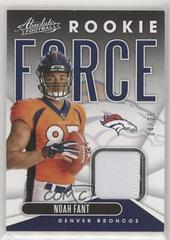 Noah Fant [Prime] #RF-24 Football Cards 2019 Panini Absolute Rookie Force Prices