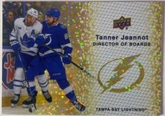 Tanner Jeannot [Gold Sparkle] #DB-5 Hockey Cards 2023 Upper Deck Director of Boards Prices