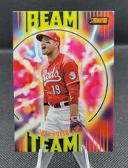 Joey Votto [Orange] Baseball Cards 2022 Stadium Club Beam Team Prices