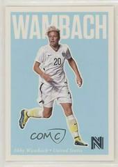 Abby Wambach Soccer Cards 2017 Panini Nobility Prices