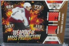 Teemu Selanne [Bronze] #WMP-TS1 Hockey Cards 2021 Leaf Lumber Weapons of Mass Production Prices
