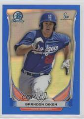 Brandon Dixon [Blue Refractor] #BCP62 Baseball Cards 2014 Bowman Chrome Prospects Prices