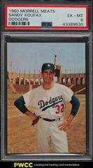 Sandy Koufax Baseball Cards 1960 Morrell Meats Dodgers Prices