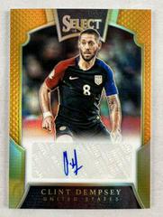 Clint Dempsey [Copper] Soccer Cards 2016 Panini Select Signatures Prices