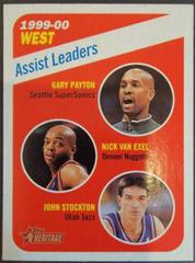 1999-00 West Assist Leaders #151 Basketball Cards 2000 Topps Heritage Prices