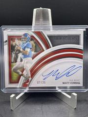 Matt Corral #II-MCO Football Cards 2022 Panini Immaculate Collegiate Introductions Autographs Prices