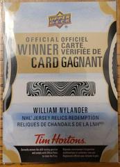 William Nylander Hockey Cards 2023 Upper Deck Tim Hortons NHL Jersey Relics Redemption Prices