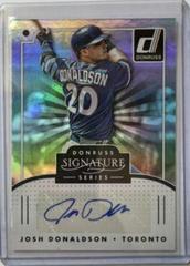 Josh Donaldson Baseball Cards 2016 Panini Donruss Signature Series Prices