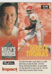 Derrick Thomas, Pat Swilling #8 Football Cards 1993 Skybox Impact Kelly Magic Prices