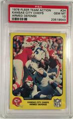 Kansas City Chiefs Armed Defense #24 Football Cards 1978 Fleer Team Action Prices