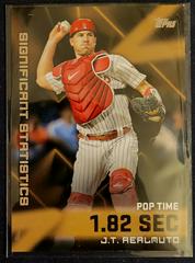J. T. Realmuto [Gold] Baseball Cards 2023 Topps Significant Statistics Prices