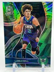 LaMelo Ball [Variation Asia Green] Basketball Cards 2021 Panini Spectra Prices