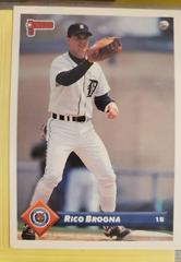 Rico Brogna #41 Baseball Cards 1993 Donruss Prices