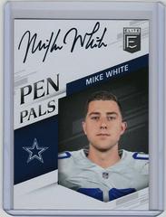 Mike White Football Cards 2018 Donruss Elite Pen Pals Prices
