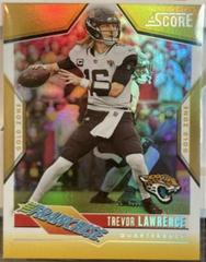 Trevor Lawrence [Gold Zone] #15 Football Cards 2023 Panini Score The Franchise Prices