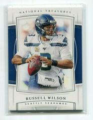 Russell Wilson #6 Football Cards 2019 Panini National Treasures Prices