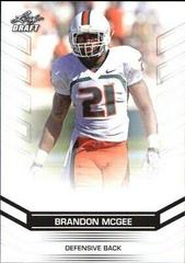 Brandon McGee Football Cards 2013 Leaf Draft Prices