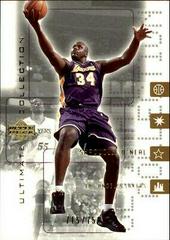 Shaquille O'Neal Basketball Cards 2001 Ultimate Collection Prices