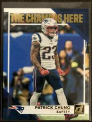 Patrick Chung #CH 12 Football Cards 2019 Donruss The Champ is Here Prices