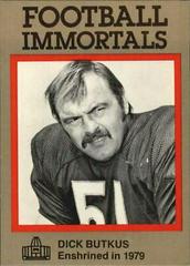 Dick Butkus Football Cards 1985 Football Immortals Prices
