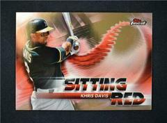 Khris Davis Baseball Cards 2018 Topps Finest Sitting Red Prices