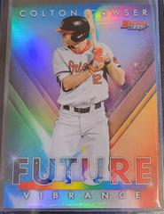 Colton Cowser Baseball Cards 2021 Bowman’s Best Future Vibrance Prices