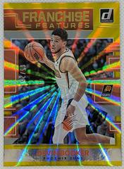 Devin Booker [Yellow Laser] Basketball Cards 2022 Panini Donruss Franchise Features Prices
