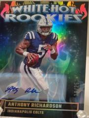 Anthony Richardson [Autograph] Football Cards 2023 Panini Donruss White Hot Rookies Prices