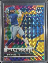 Bo Bichette [Gold] #SW-11 Baseball Cards 2022 Panini Mosaic Swagger Prices