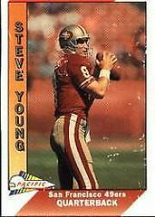 Steve Young #470 Football Cards 1991 Pacific Prices