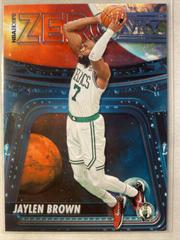 Jaylen Brown [Holo] Basketball Cards 2022 Panini Hoops Zero Gravity Prices