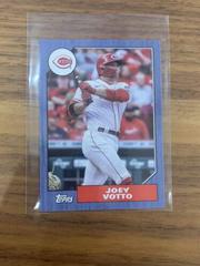 Joey Votto [Blue] #78B-8 Baseball Cards 2022 Topps Mini 1987 Prices