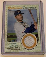 Jose Altuve #JAL Baseball Cards 2017 Topps Heritage Clubhouse Collection Relics Prices
