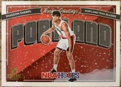 Shaedon Sharpe [Winter] #7 Basketball Cards 2022 Panini Hoops Rookie Greetings Prices