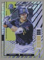 Nick Gonzales [Mega Box Mojo] #BA-21 Baseball Cards 2021 Bowman Chrome Ascensions Prices