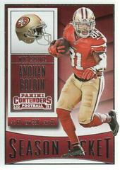 Anquan Boldin Football Cards 2015 Panini Contenders Prices