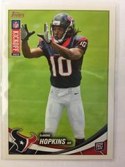 DeAndre Hopkins Football Cards 2013 Topps Kickoff Prices
