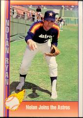 Nolan Joins the [Astros] Baseball Cards 1991 Pacific Nolan Ryan Prices