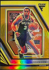 Keldon Johnson [Gold] #110 Basketball Cards 2022 Panini Flux Prices